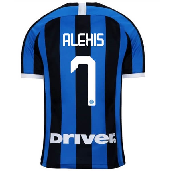 Camiseta Inter Milan NO.7 Alexis Cancelo Primera equipo 2019-20 Azul